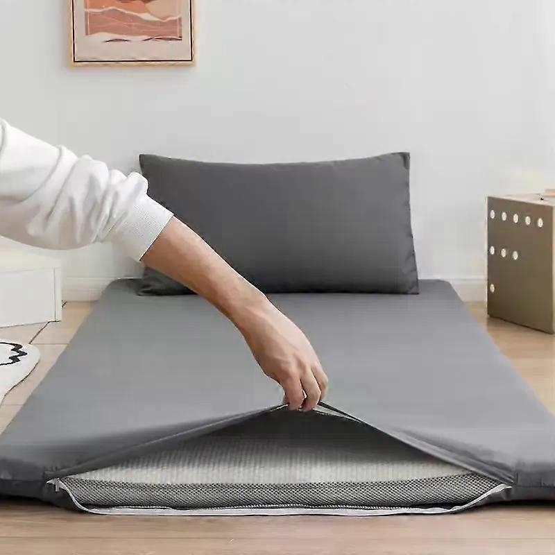 Apply WOSTAR 360 fully enclosed with zipper mattress protector cover couple/student single double bed sheet protection pad 90/150cm