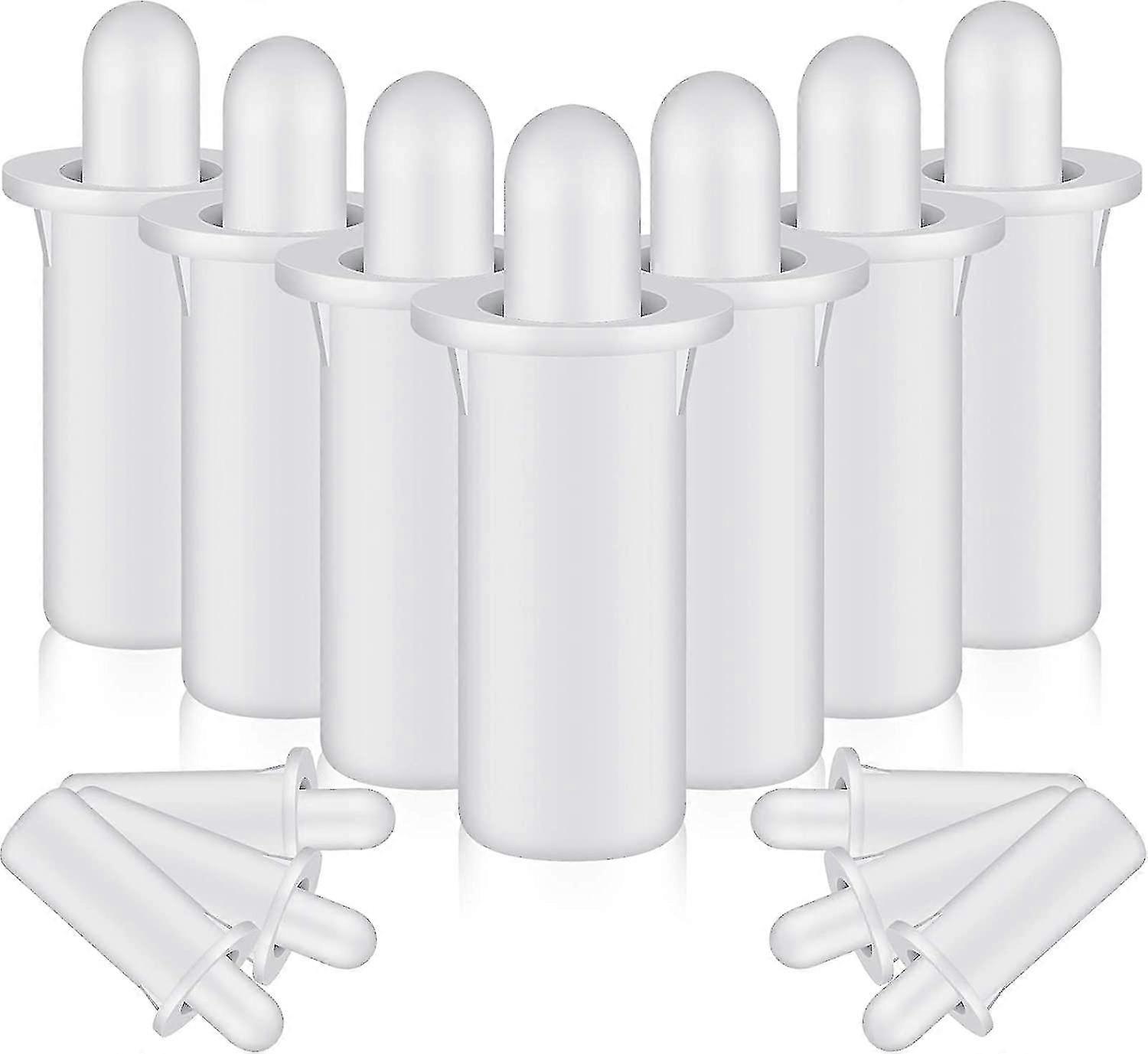 40 Pieces Shutter Repair Pins, Spring Loaded Repair Pins Replacement for Plantation Shutter Pins for Windows, White