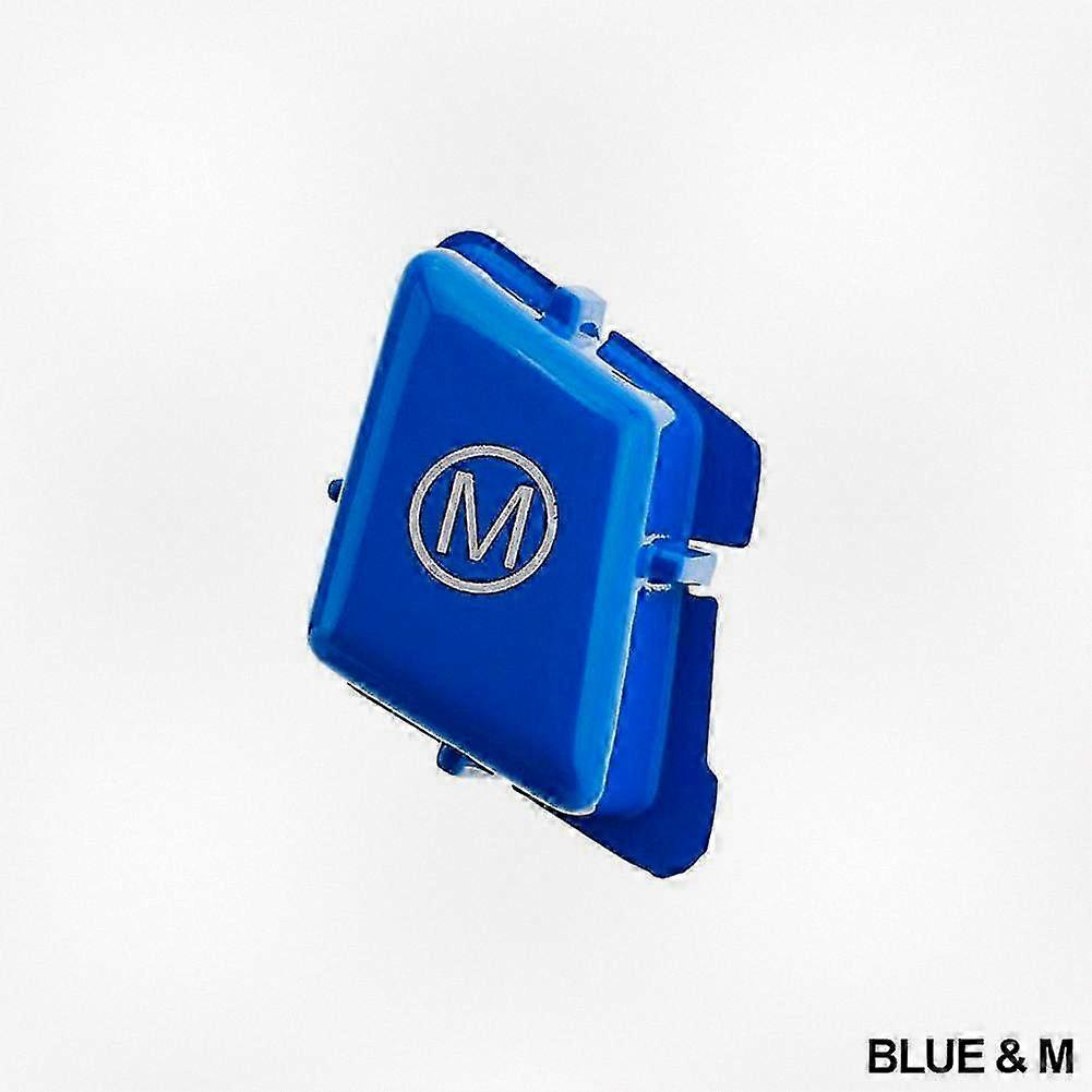 Steering Wheel M1 M2 Buttons Mode Switch Button for Certain Brand M3 M4 F80 F82 F83 3Series E90 E92 Red Yellow Modified Accessories