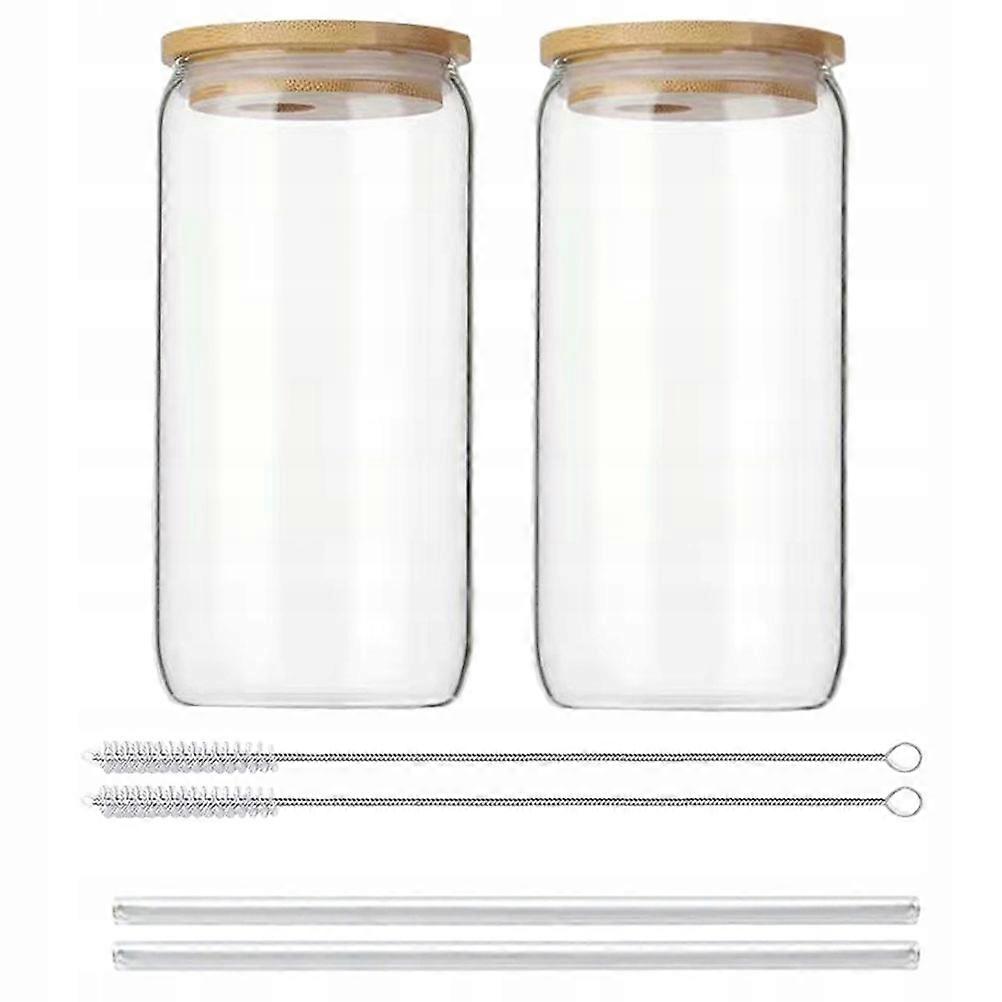 2 Sets Eis Kaffeebecher Strohhalmbecher Trinkbecher mit Worten