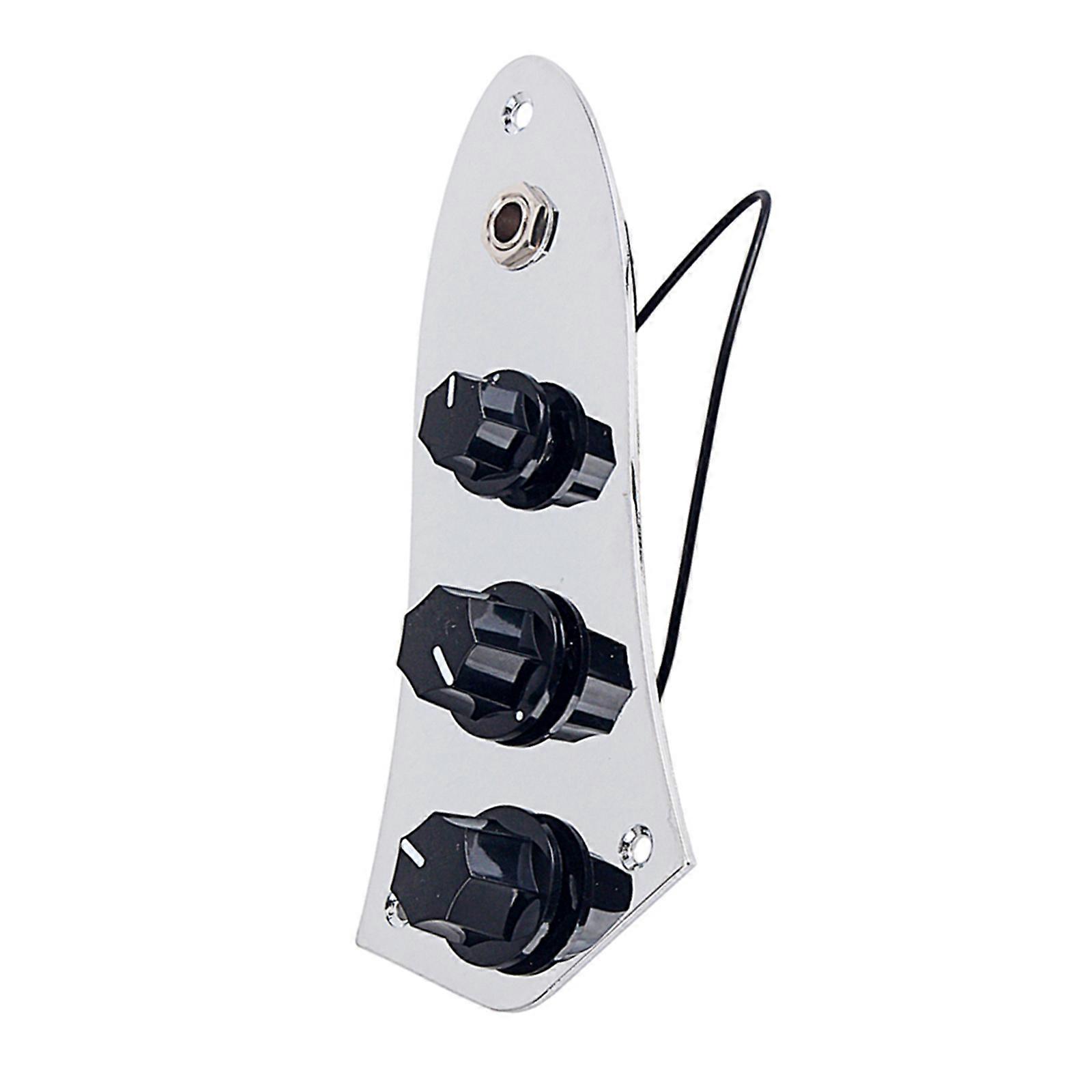 3 Way Guitar Control Plate Assembly Wired Loaded Prewired Guitar Switch Control Plate Musical Instrument Accessory