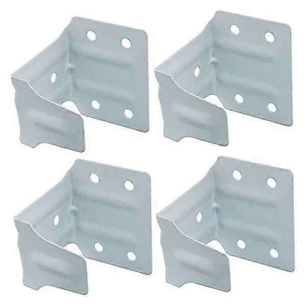 Metal Shelf Bracket for Synthetic Wood Shelf Reinforcement