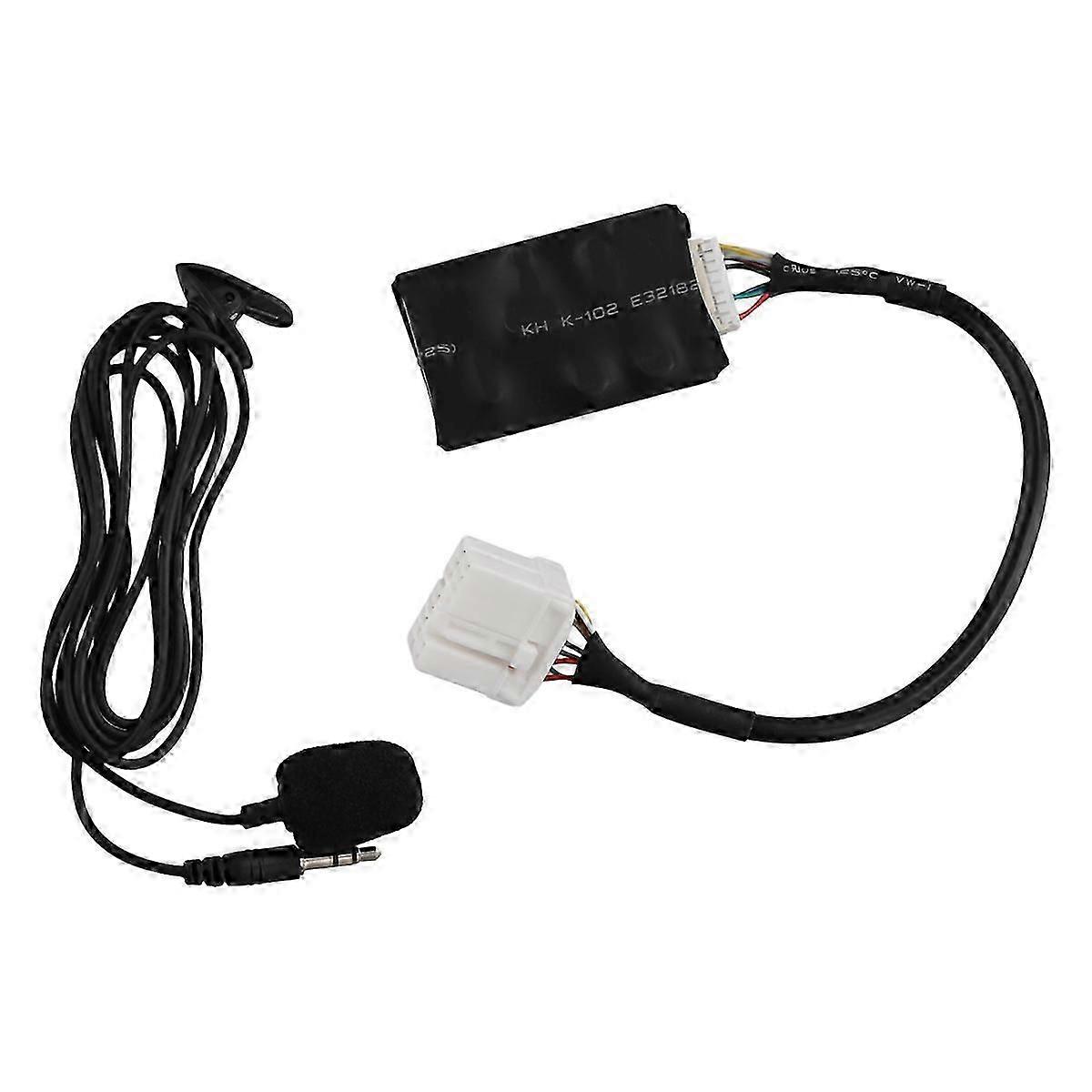 Interface 12V AUX Bluetooth Adapter compatível com Honda Accord 2003-2011