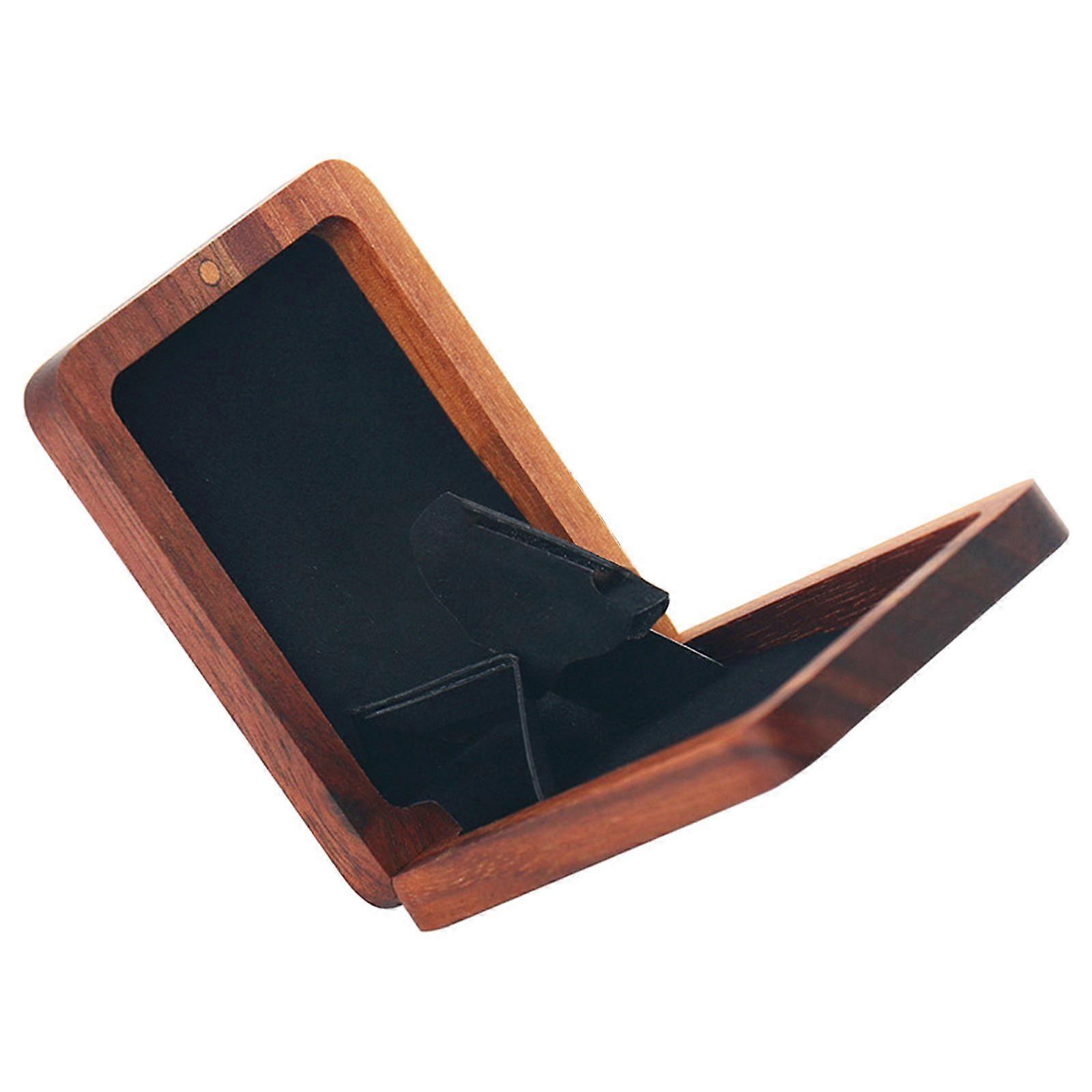 Engraved Rustic Walnut Wooden Engagement WALNUT