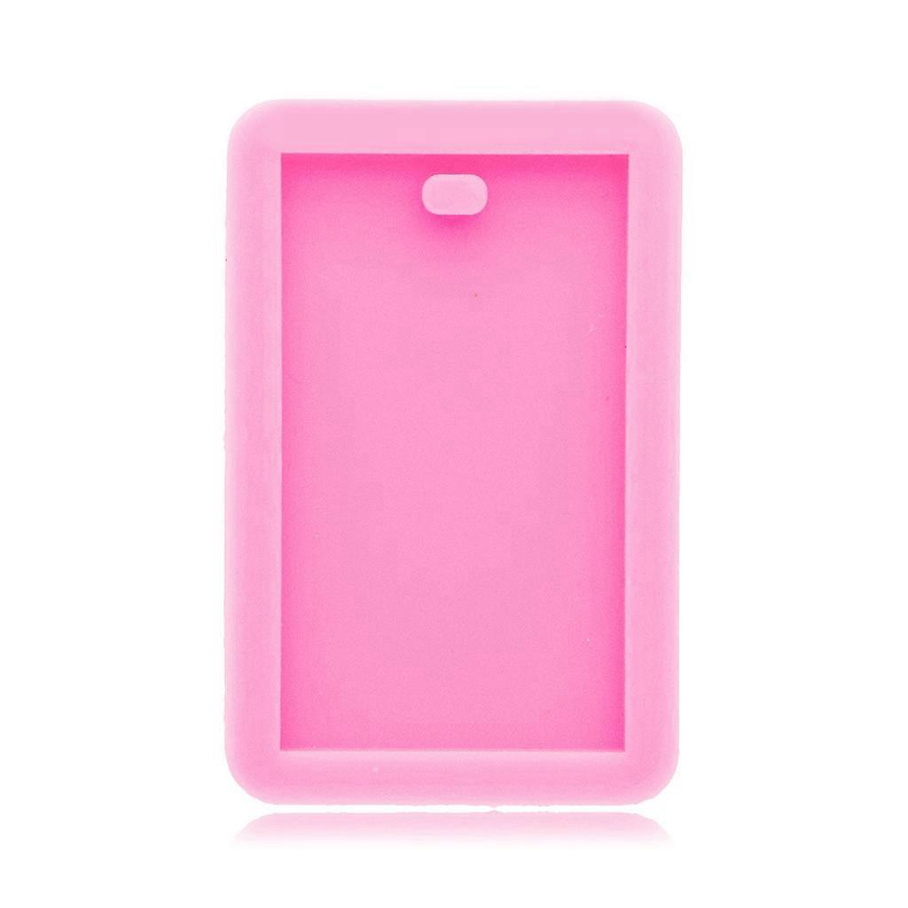 Keychain Charms Molds for Collar Pendants with Hole for DIY Crafts Making Rectangular Epoxy Resin Molds Casting Molds Multicolor