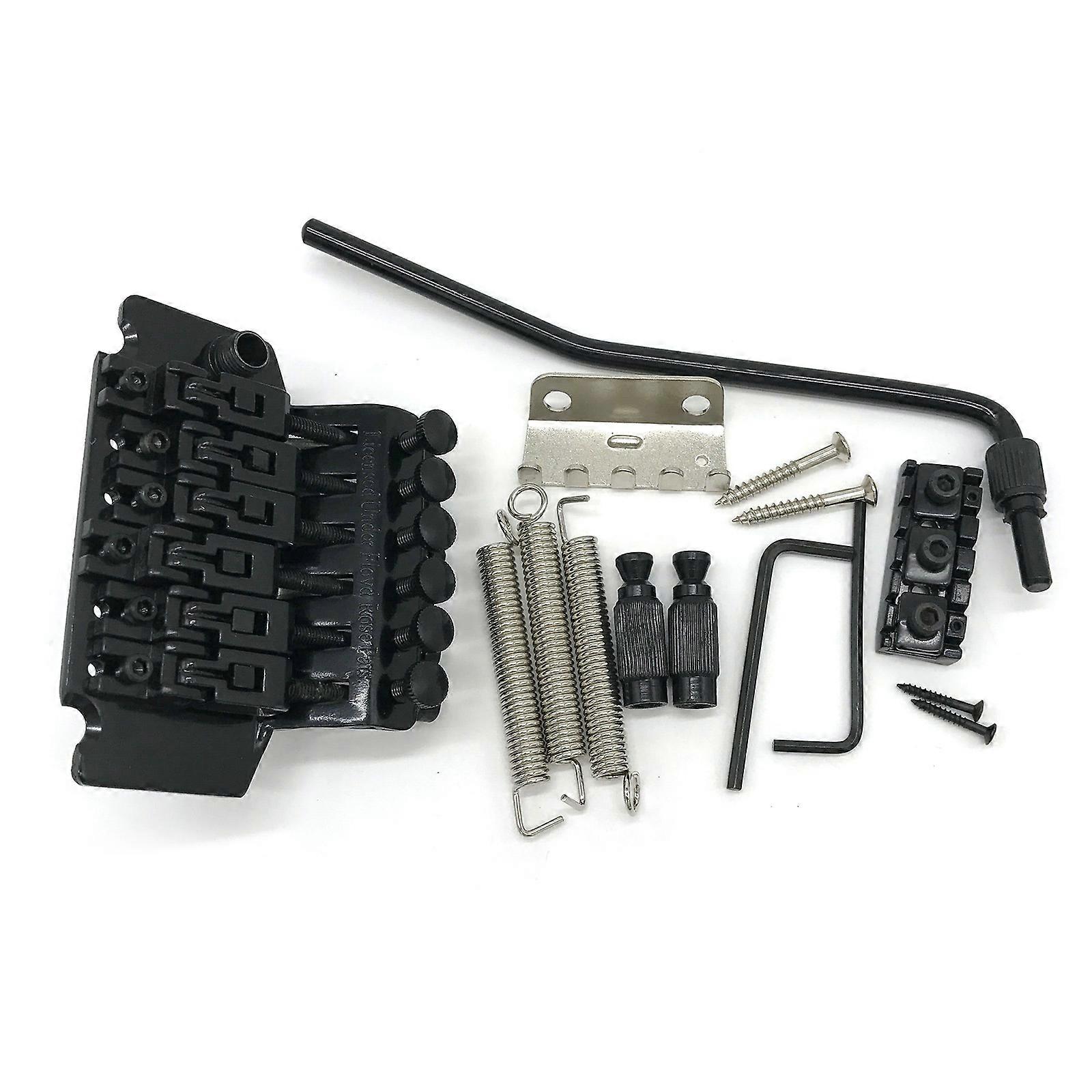 Guitar Bridge Edge Tremolo Bridge Double Locking System  Black