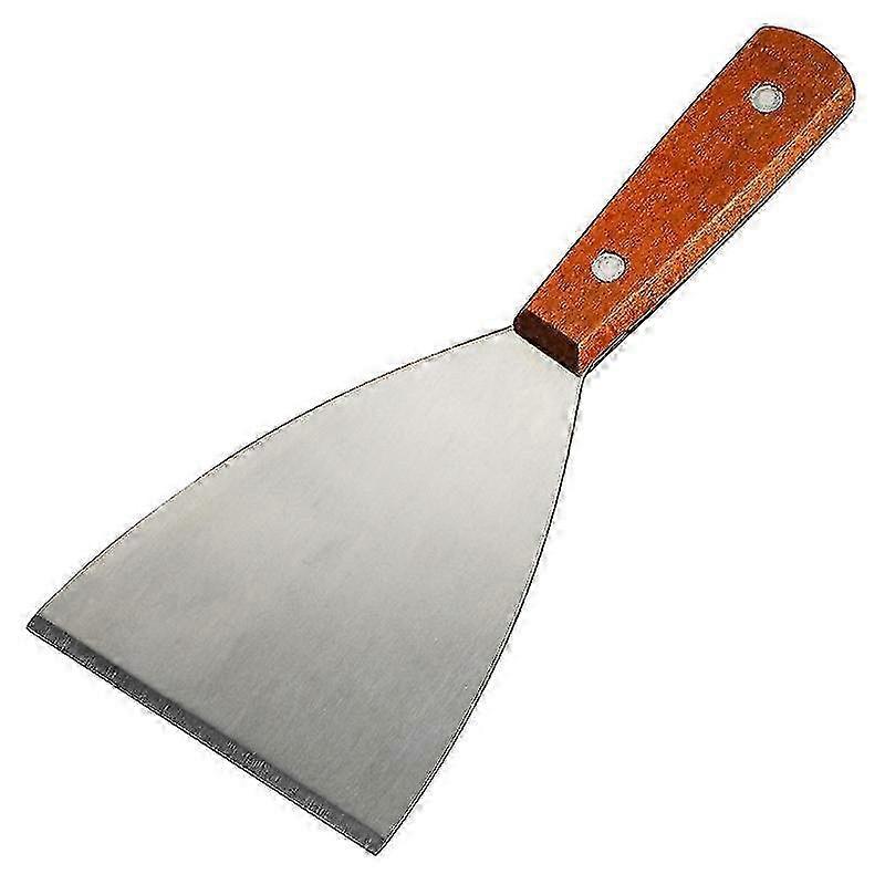 Stainless Steel BBQ Grill Scraper, Griddle Cleaner (2-Pack)