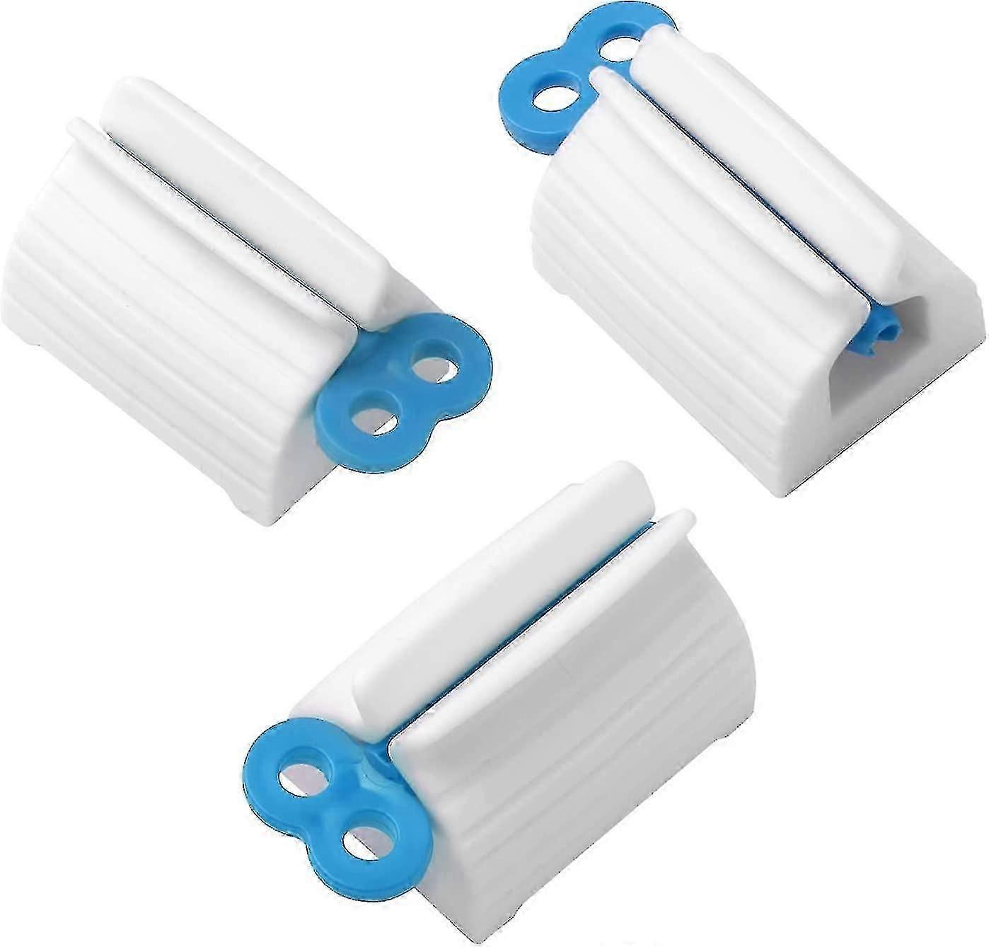 3pcs toothpaste squeezer stand for bathroom accessoriesblue-ce [jkw]