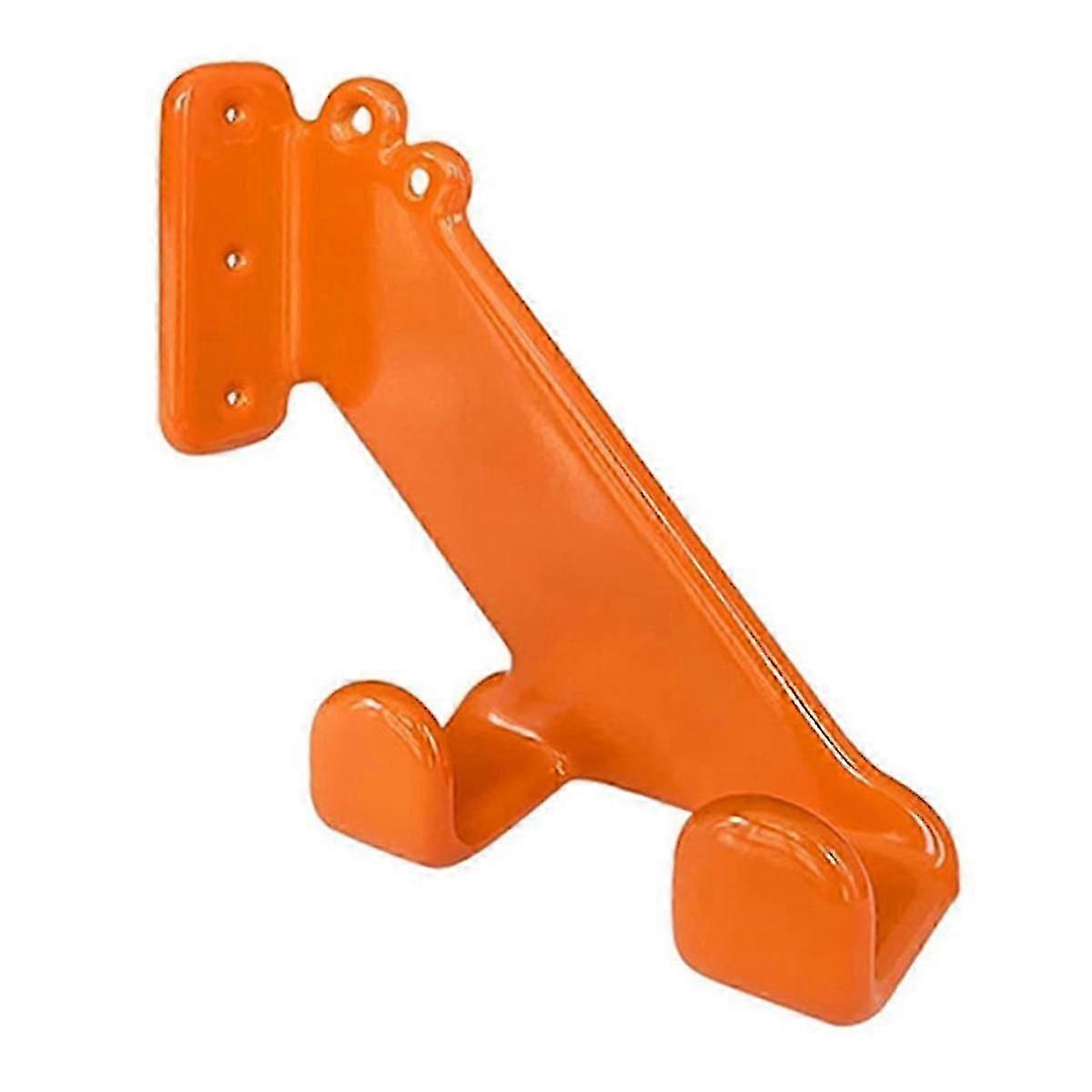 Support mural pour tronçonneuse, support de rack robuste pour le rangement dans le garage - Orange