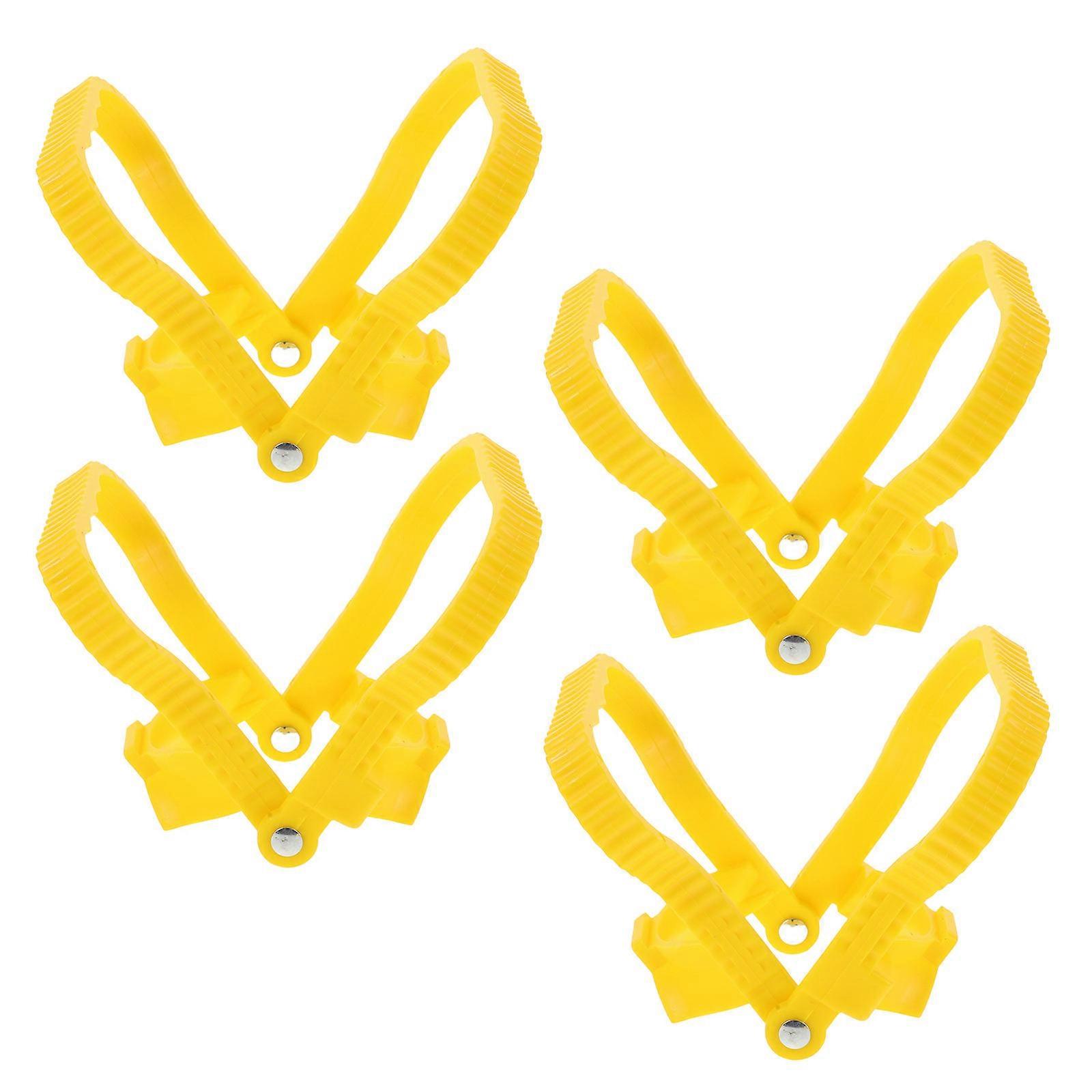 Ergonomic Handle Time Efficient Water Bottle Lifter For Liquid Containers Office Use PP 4Pcs