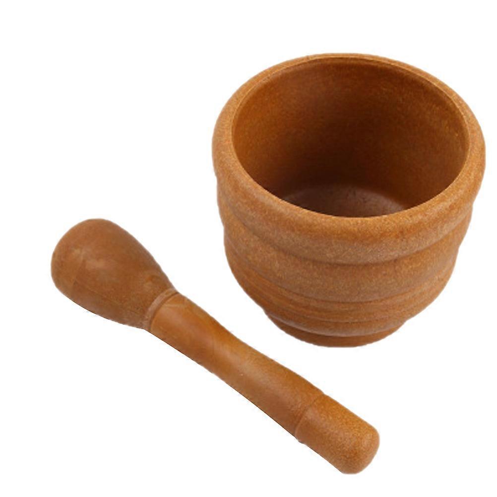 Grinding Bowl Manual Ginger And Garlic Grinding 11.5x10cm Round Shape 1Set