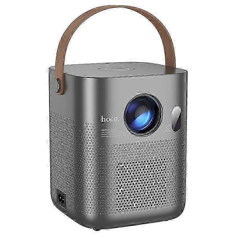 (Us Plug) Hoco Dt4 1280x720p 190ansi Smart Full Autofocus Projector Android Version