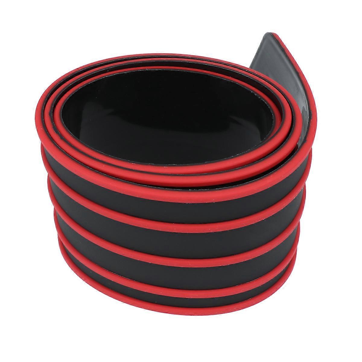 Car Bumper Protector Strip Anti-Collision Rubber SUV Truck Collision Protection 1Set