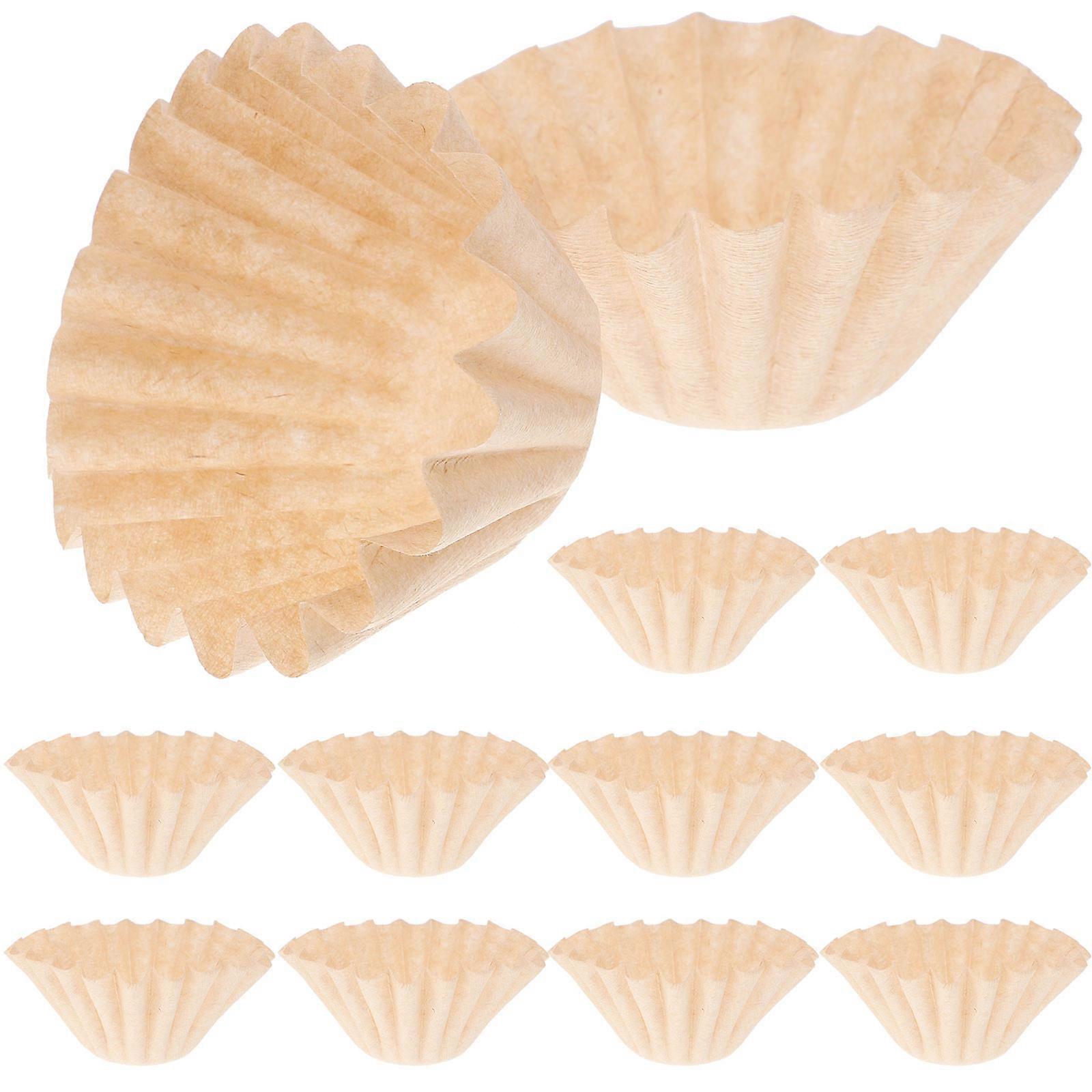 Small Coffee Filter Papers Preserve Taste V-Shaped Cup Compatible 50Pcs