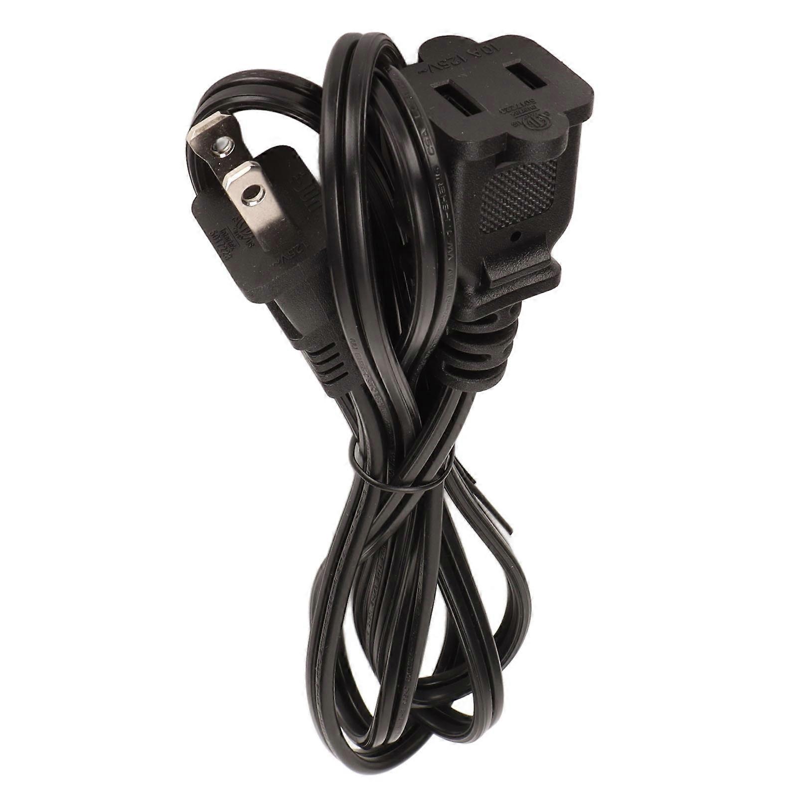 Power Extension Cord NEMA 1 15P Male to NEMA 1 15R Female Heavy Duty Power Cable 4.9ft