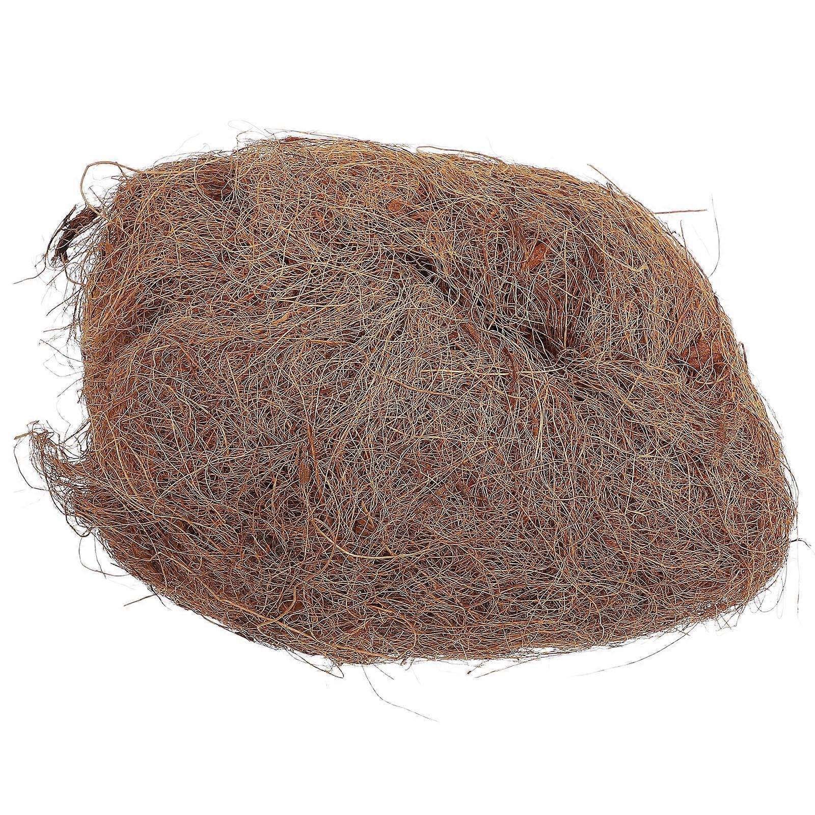 Natural Coconut Fiber Nest Pad for Small Birds Nest Building Insulation Moisture Absorption 1Set