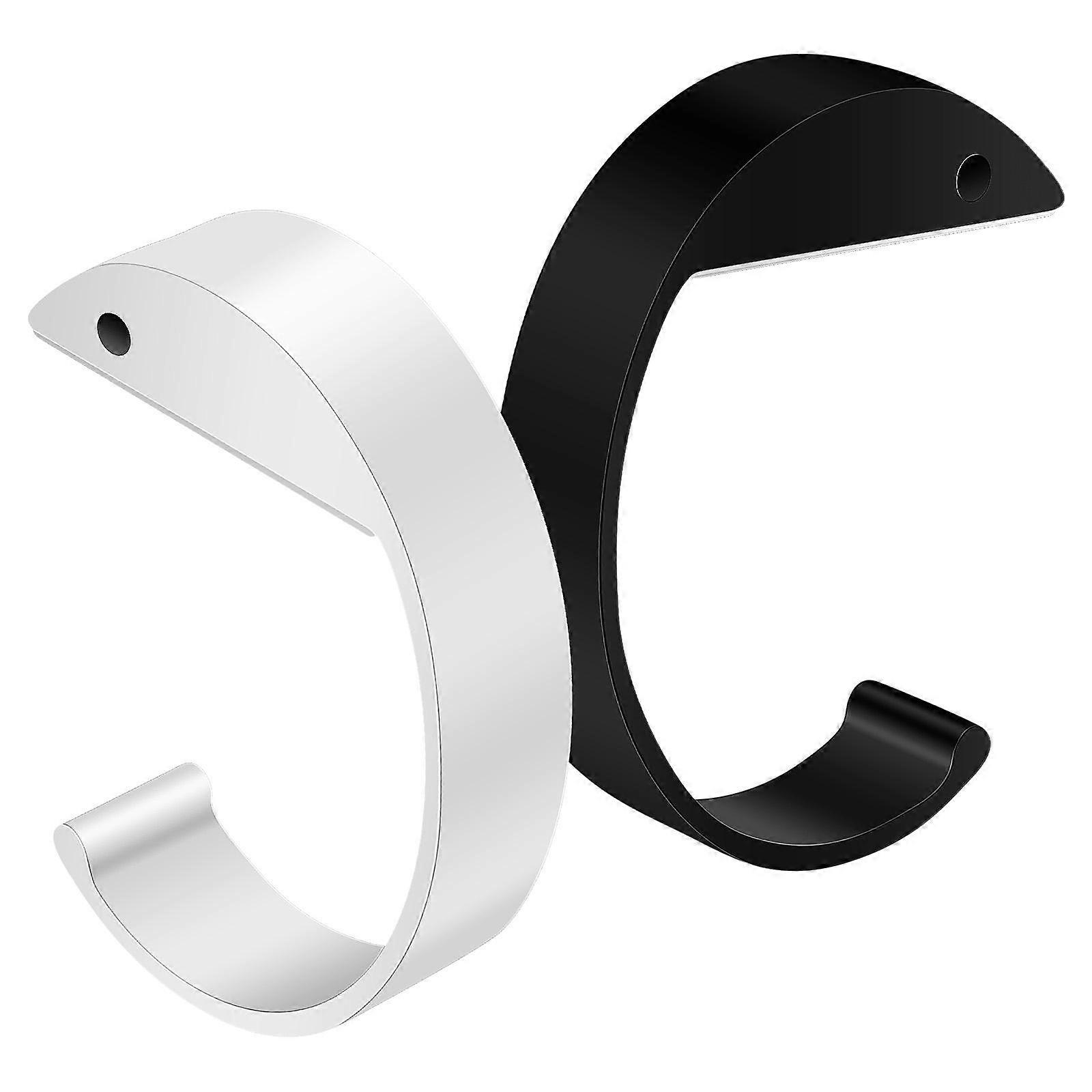 Desk Schoolbag Hook Purse -Shaped Easy Access Modern 2Pcs