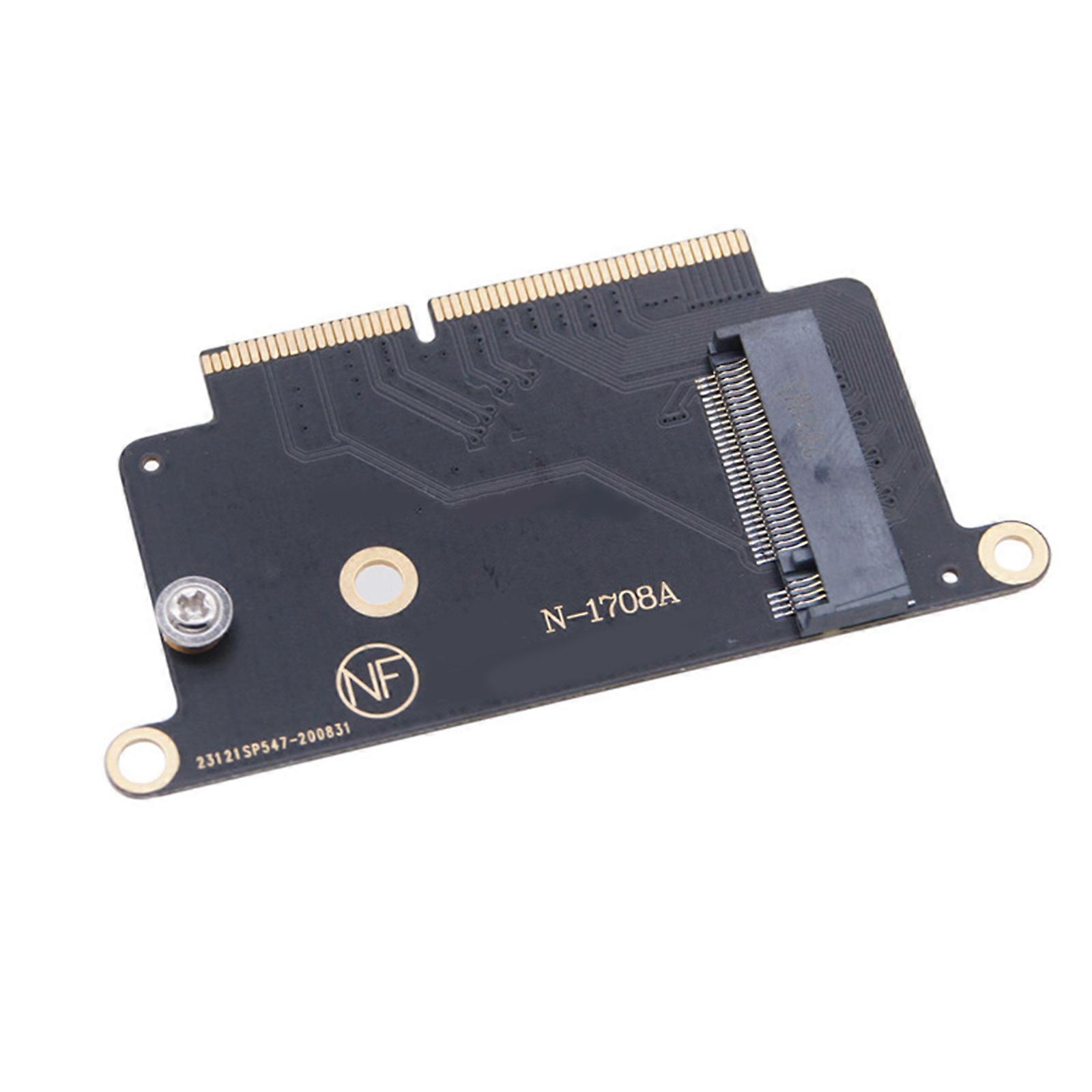 Easy Installs M.2 NVME To A1708 Adapters Card With Aluminum Alloys Construction For SSDs Cooling Multicolor