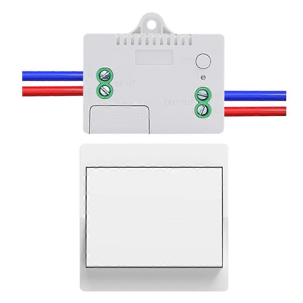 Wireless Switch Without Batteries 1 Set Self-Powered Wireless Switch Kit