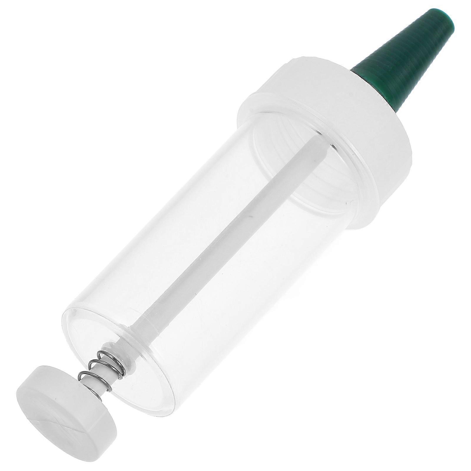 Hand Seeder Spreader Mini Dispenser Manual Garden Planter Tool Gardening Tool Dark Green 1Set