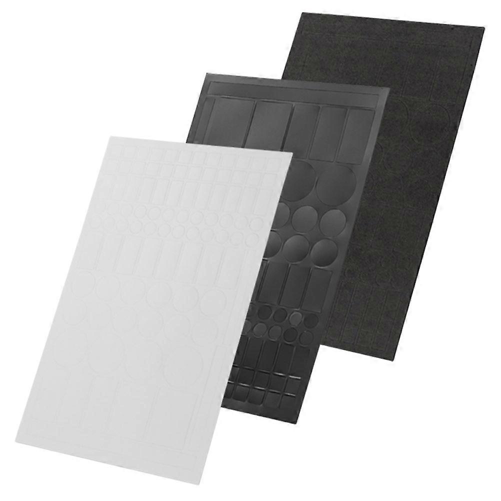 Light Blocking Stickers Shading Stickers Routers Privacy Protection Assorted Color 3 Sheets