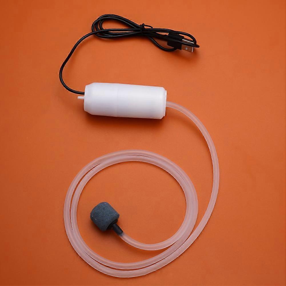 Silent Aerator Small Fish Tank Aeration Pump Mini USB USD