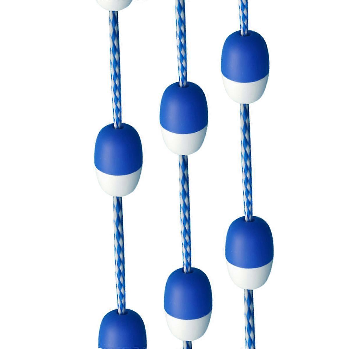 حبل مقسم حمام سباحة مع عوامات لحمامات السباحة نايلون 500 × 7 × 7 سم 1 مجموعة