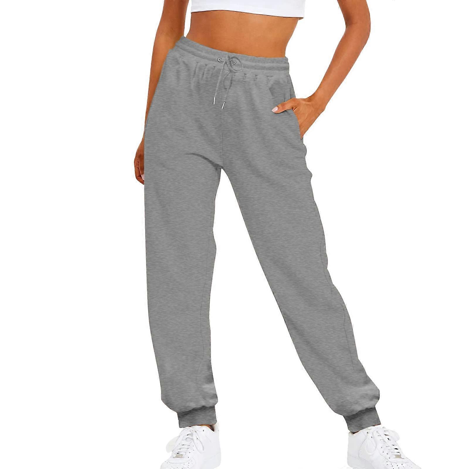 Pyjamas Women's 3/4 Trousers Women's Plain Drawstring Elastic