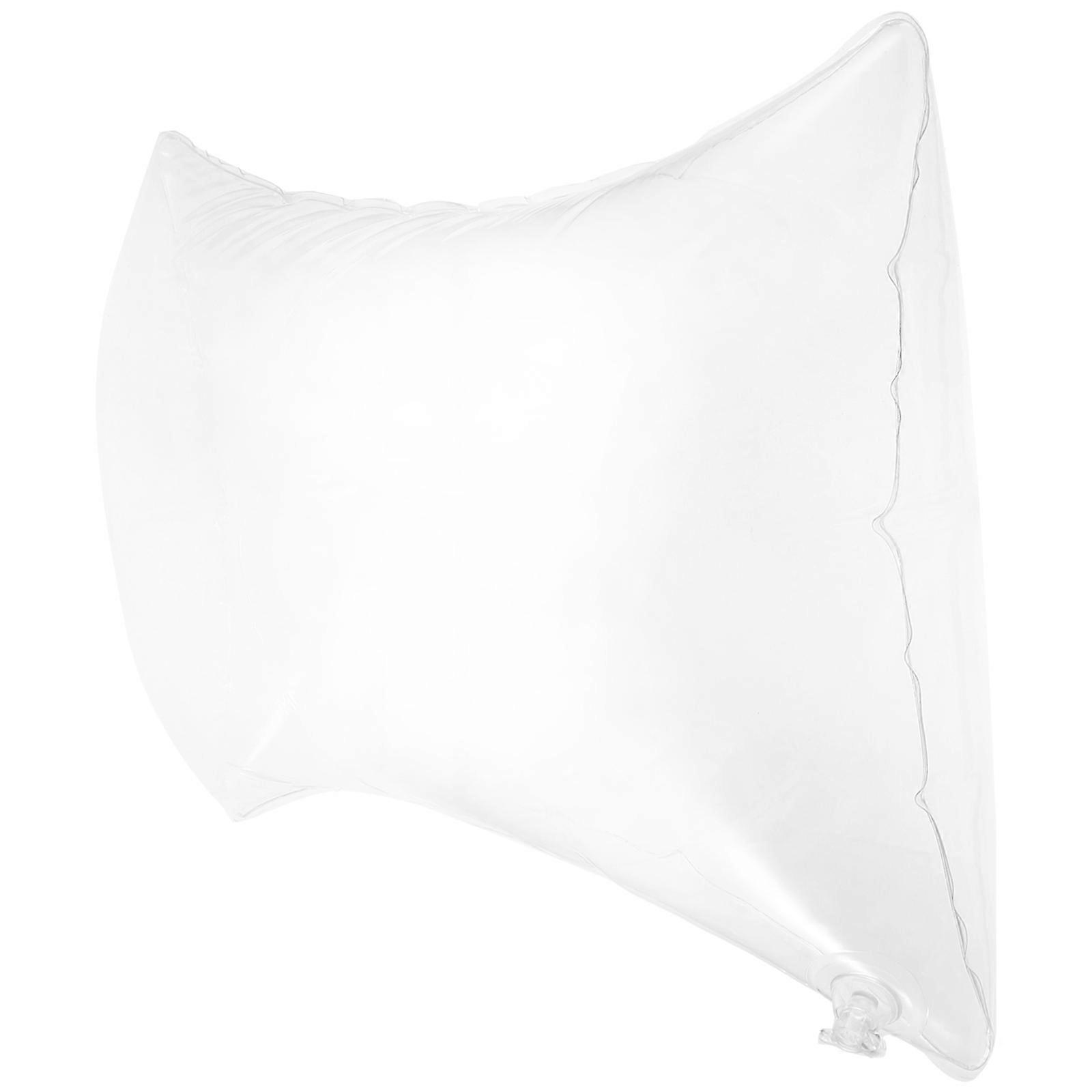 Transparent Inflatable Pillow Inserts PVC Material for Outdoor Camping Use