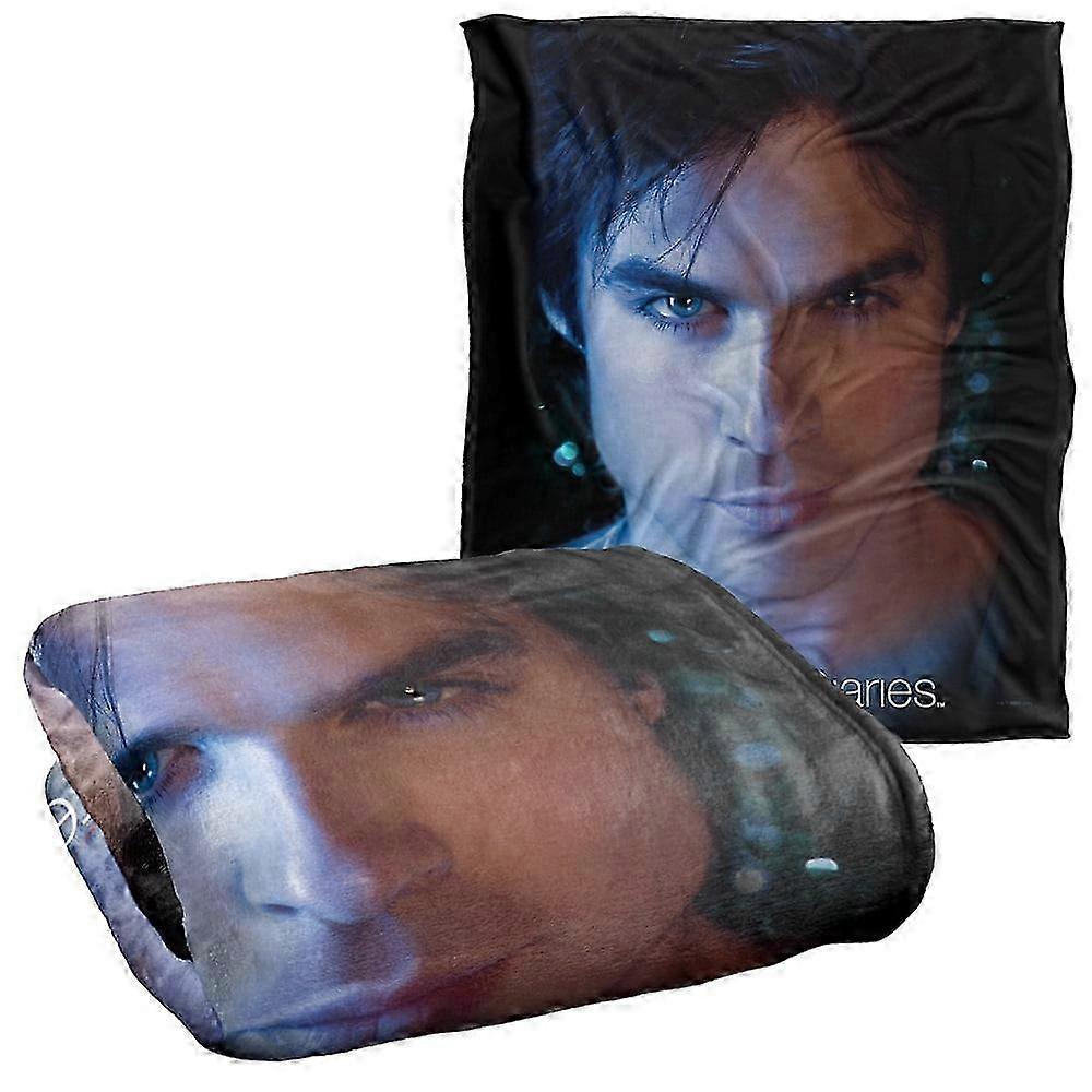 Super Soft Touch Throw Blanket Inspired by Vampires Series Damon Eyes