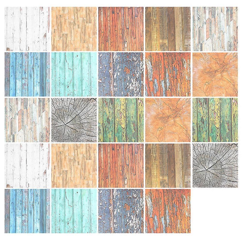 Cardstock Scrapbooking Paper Diy Crafts Background Papers For present Making Square Wood Texture 6.0x6.0in Handmade Projects 24 Sheets
