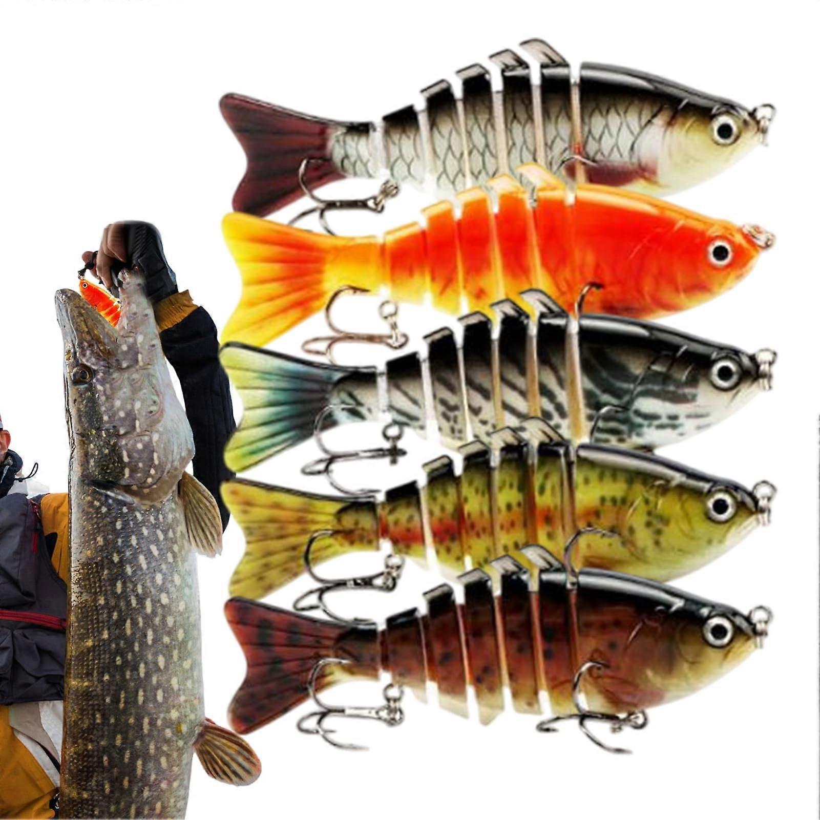 3D Swimming Bait for Freshwater Floating Swimbait for Catfish Crappie