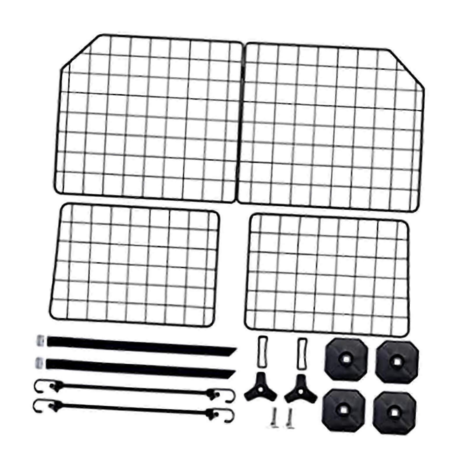 ヘビーデューティードッグカーバリア車両ゲートトラベルアクセサリー犬用ガードレール