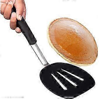 Pancake Spatula Silicone Turner for Nonstick Cookware. Flexible Extra Wide Spatula for Pancake, Egg and Omelette. Large Pancake Flipper. Heat Resistan