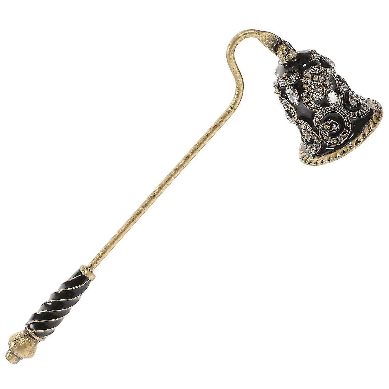 Candle Snuffer Set with Flower Design Handle for Home Decoration, Easy to Use, Decorative Candle Accessories
