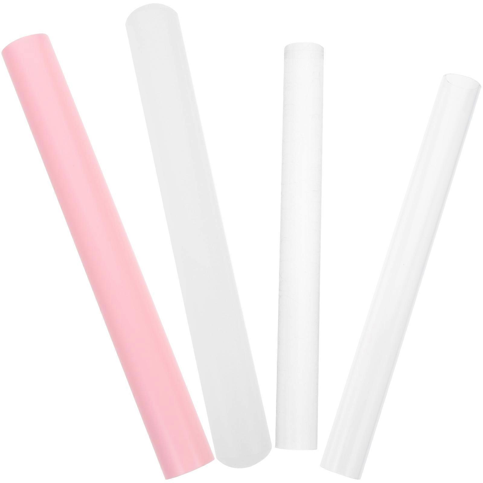 4pcs Durable Clay Rolling Pin DIY Craft Tool for Dough Shaping Art Projects Parent Child Bonding Creative Activities