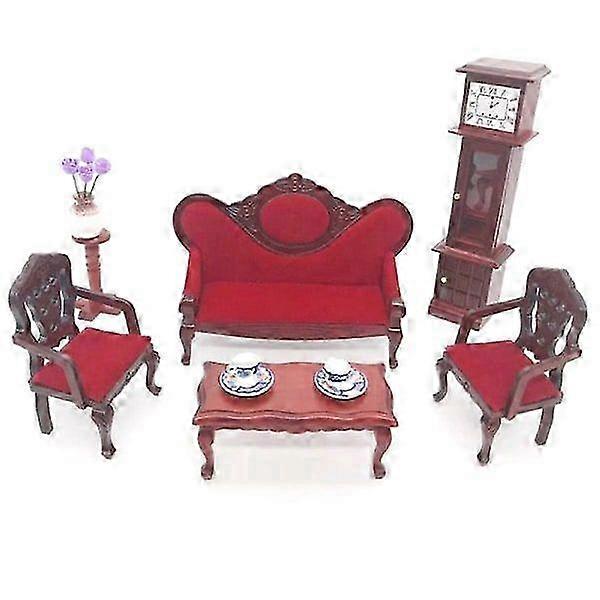 1Set 1:12 Scale Dollhouse Miniature Set Holiday Gift