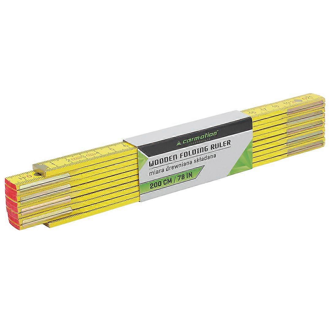 Klappmaßstab aus Holz, 2 m