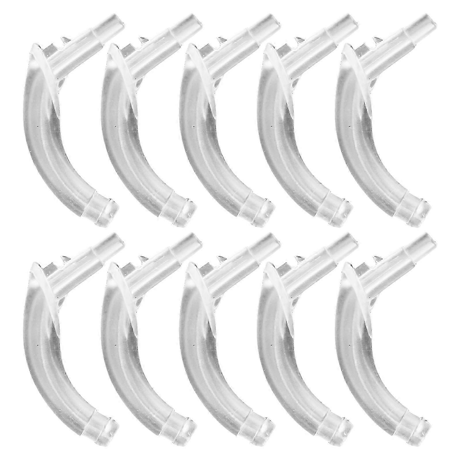 10-Piece Behind-the-Ear Hook Replacement Set for Oticon Hearing Devices