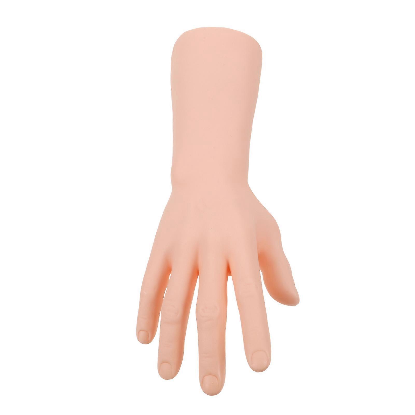 Hand Ring Display Simulation Male Hand Model Collectors Realistic Appearance 28.80X11.20X6.40CM 1Pack