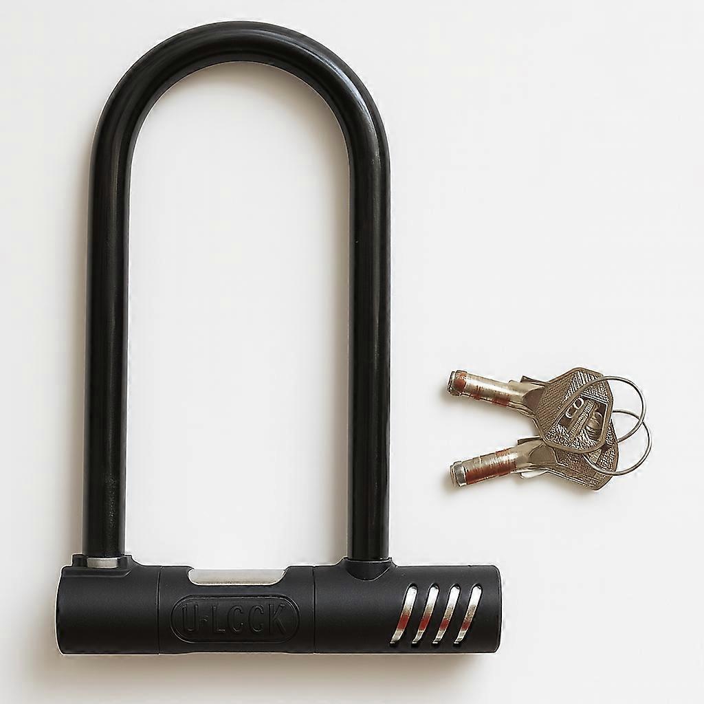 Bicycle Hardware U Lock Heavy Duty Keyed Bike Long