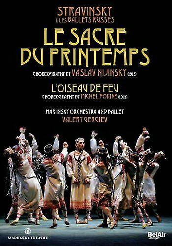 Le Sacre Du PrintempsThe Firebird Mariinsky Ballet (Gergiev) DVD (2016) - Region 2