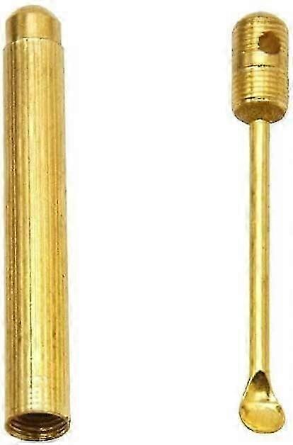 Men's Metal Keyring Shape Gold Multifunction Ear Sticks Ear Wax Cleaner Spoon Folding Ear Pick Spoon Comfortable and Attractive