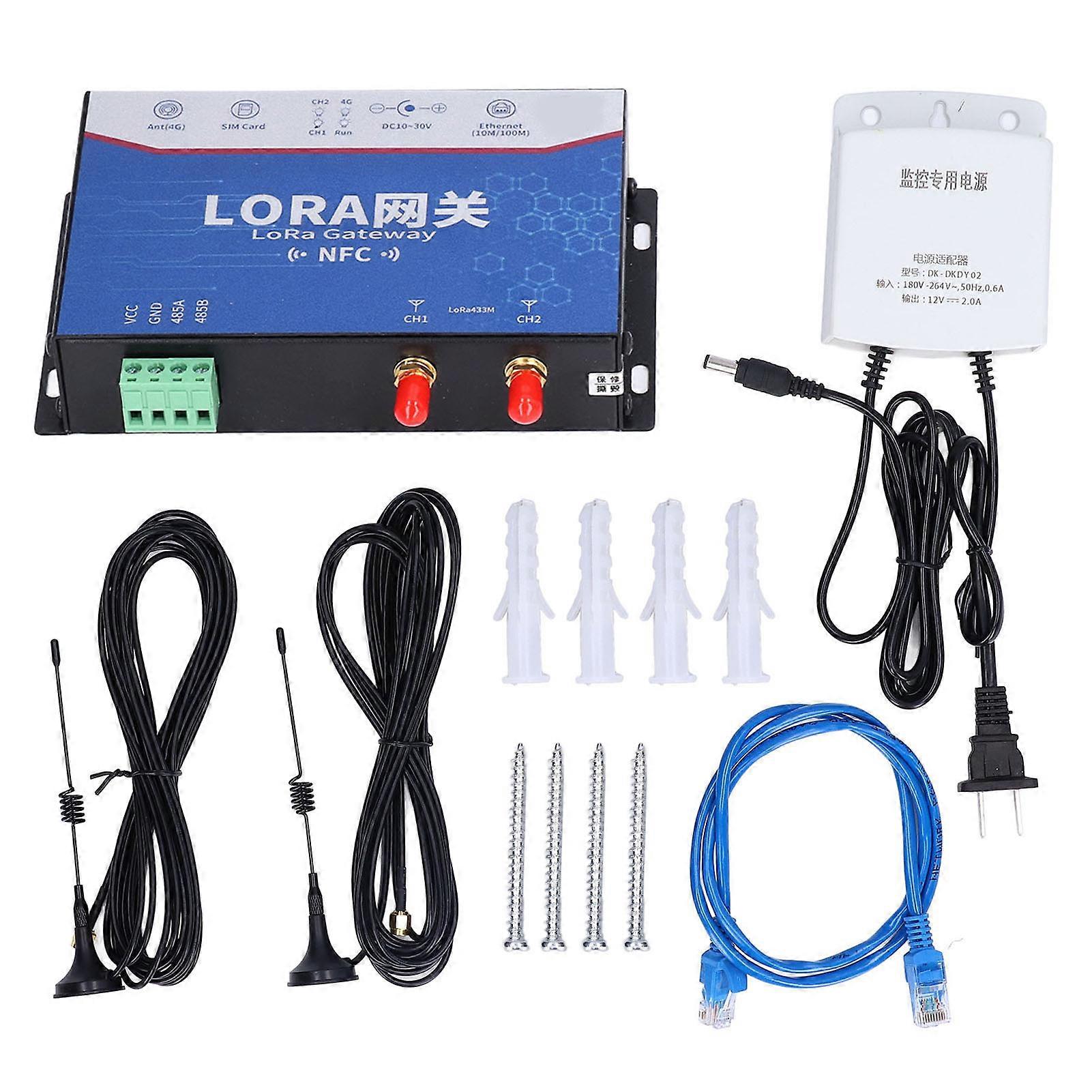 Gateway with Antenna DC10‑30V Anti Interference Agricultural Monitoring Gateway 180V‑264V