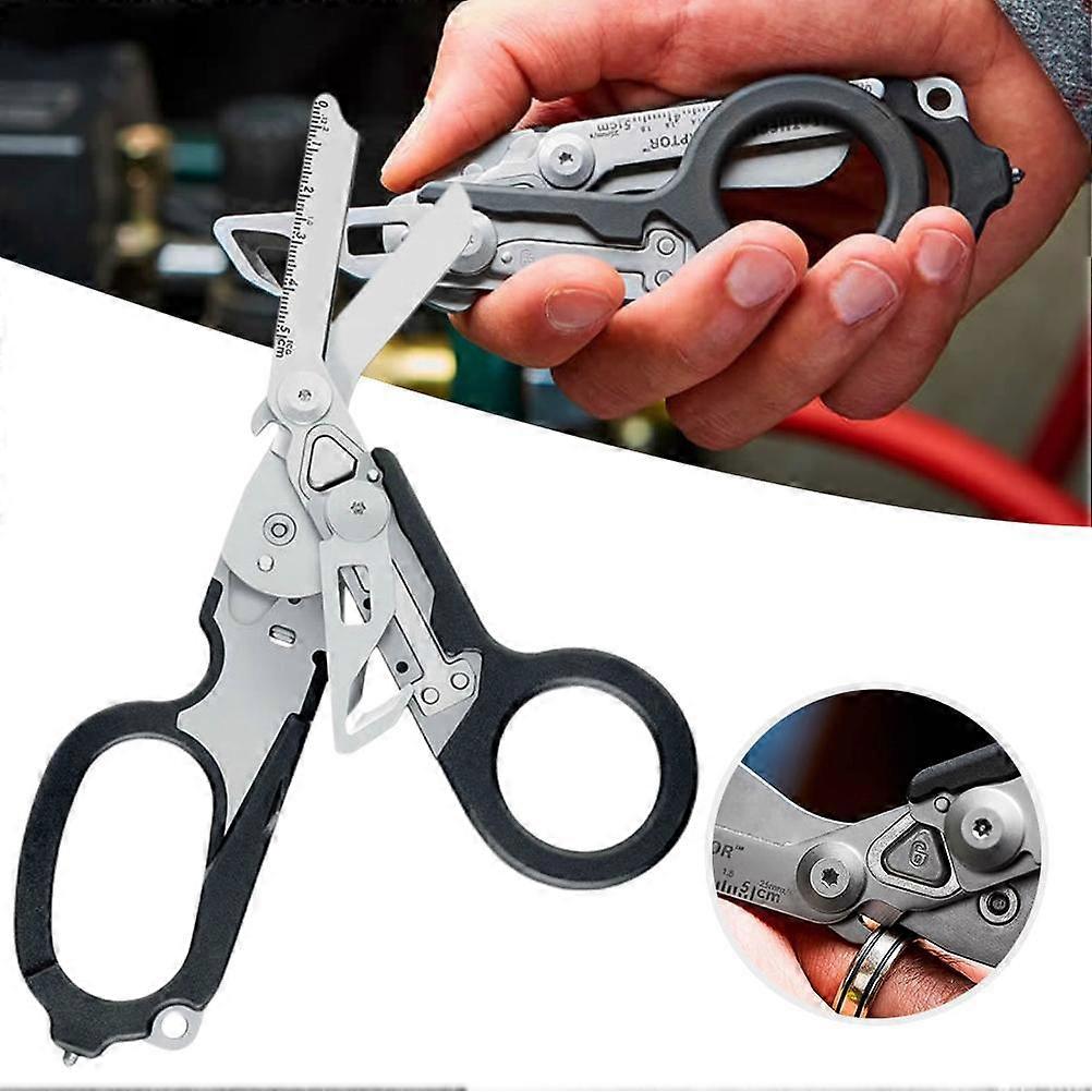 Emergency Response Shears Glass Breaker Multifunctional Portable Scissors