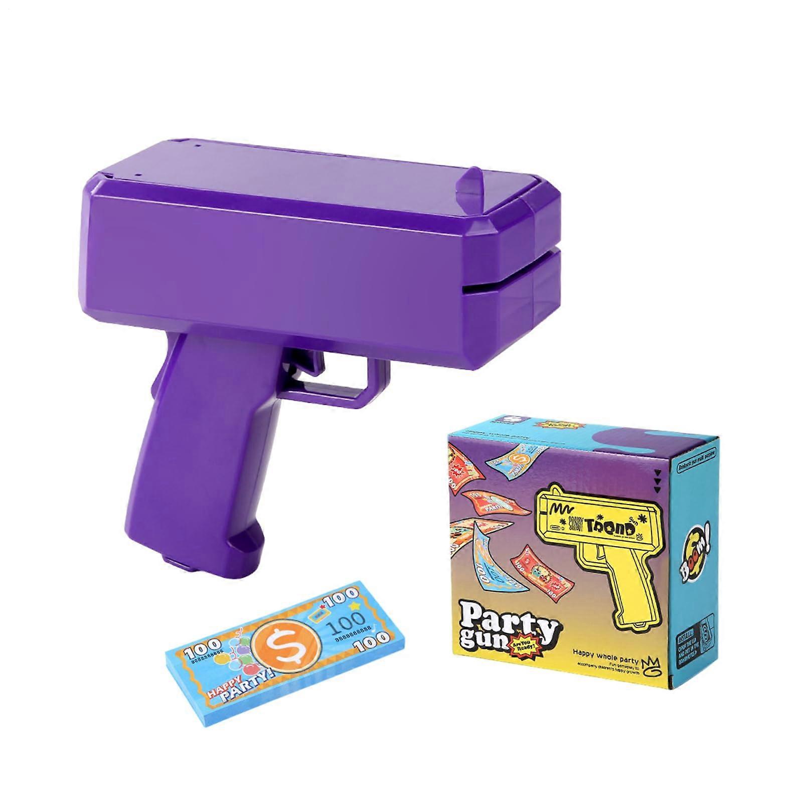 Paper Play Spray Handheld Cash Cannon Bills Spray Machine à lancer d’argent pour les événements