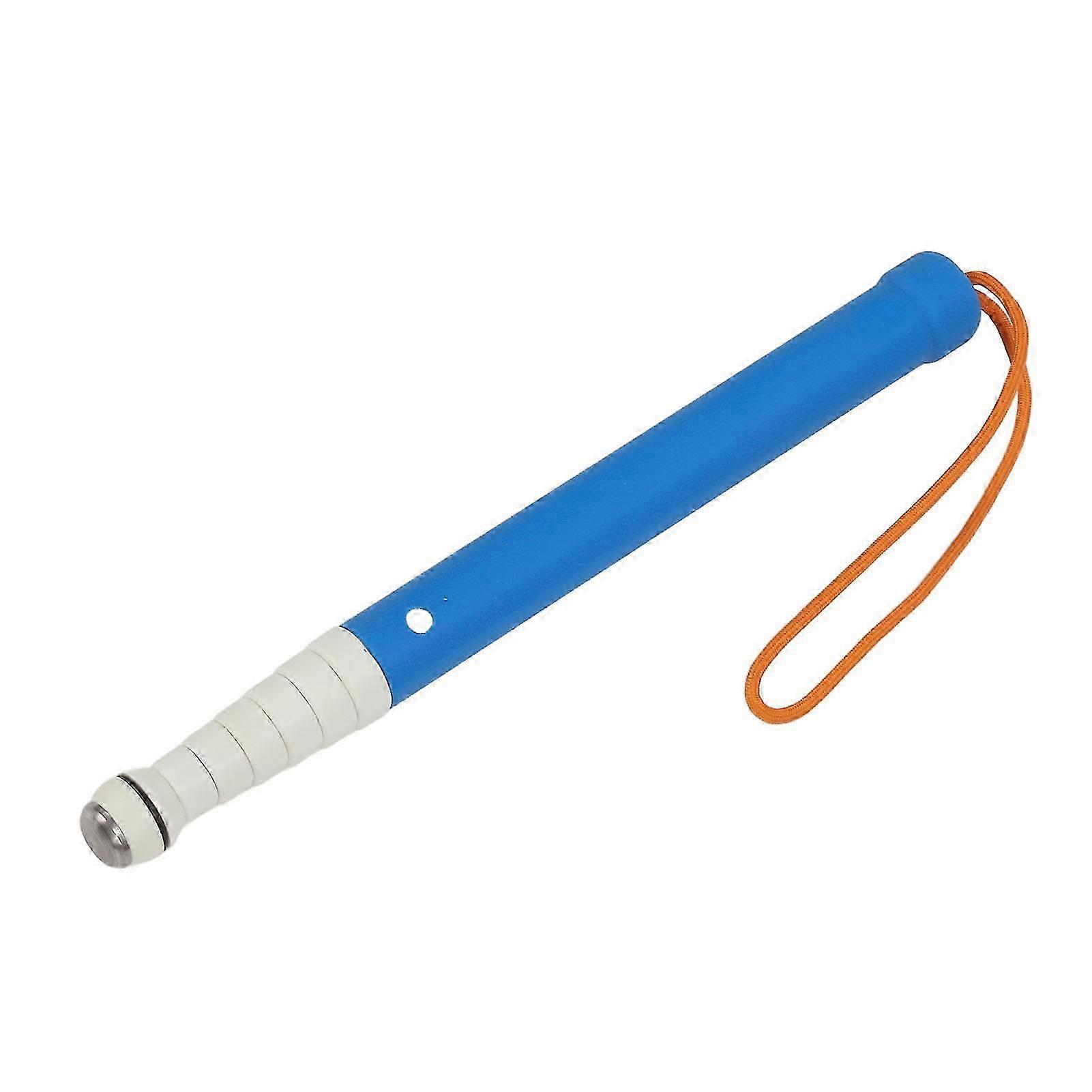 Reflective blind cane for elderly with titanium alloy frame