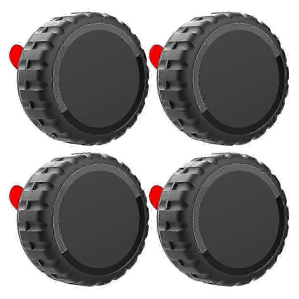 4Pcs For Apple AirTag Bluetooth Tracker Adhesive Waterproof PC Protective Case