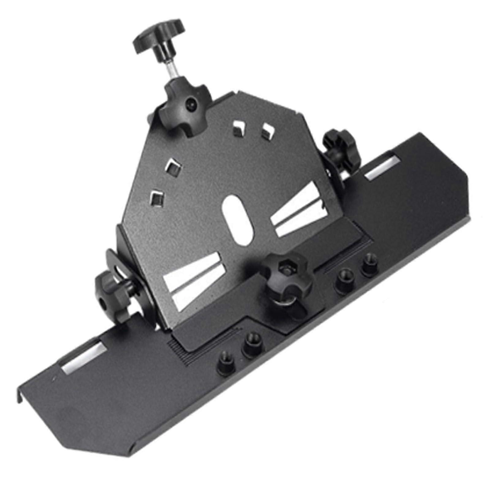 Angle Grinder Stand For Tiles 45 Degree Chamfer Cutting 115/125 mm Tile Cutter Compatibility Four Hole Patterns Black