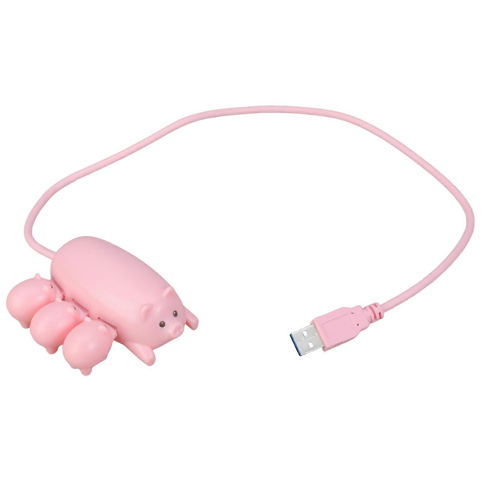 3 Port USB Adapter Power Supply 3 in 1 USB Adapter USB to USB2.0 Multifunction Splitter Extension Cable for Phone Multicolor